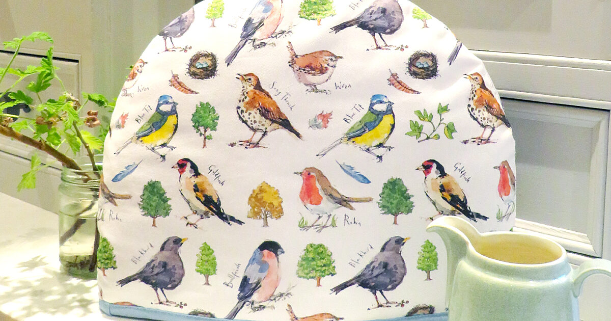 Garden Birdsong Tea Cosy Tea Cosy UK Samuel Lamont