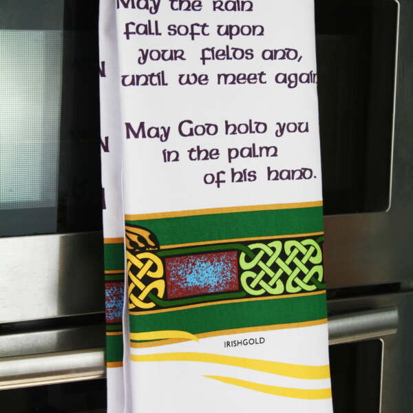 Irish Blessing Tea Towel - Alternate