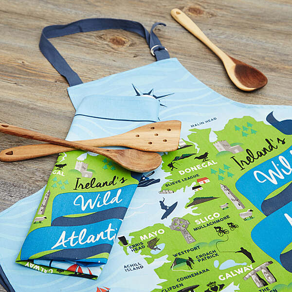 Wild Atlantic Way Cotton Apron