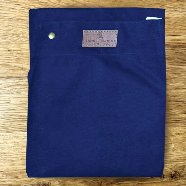 Blue Canvas Apron - Alternate