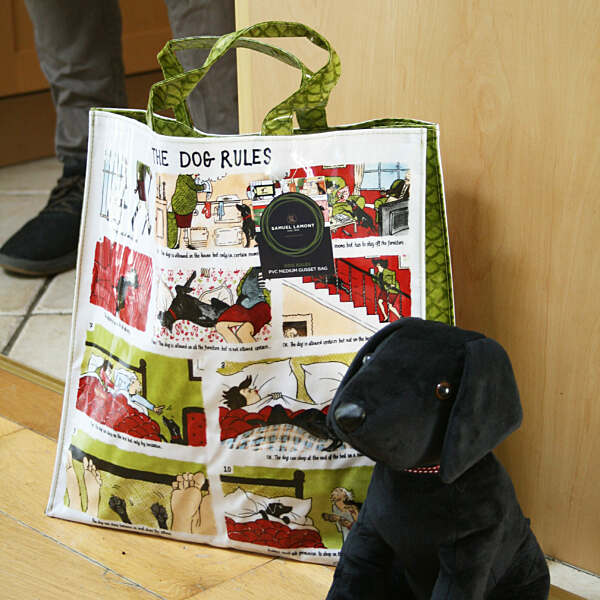 Samuel Lamont Dog Breeds PVC Mini Gusset Bag 