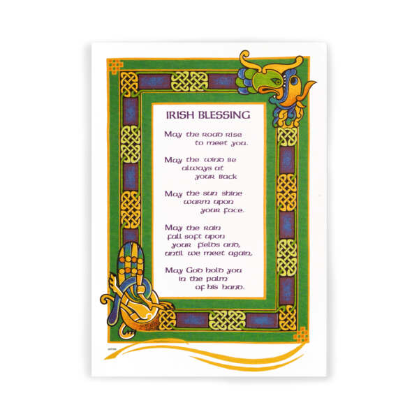 Irish Blessing Tea Towel