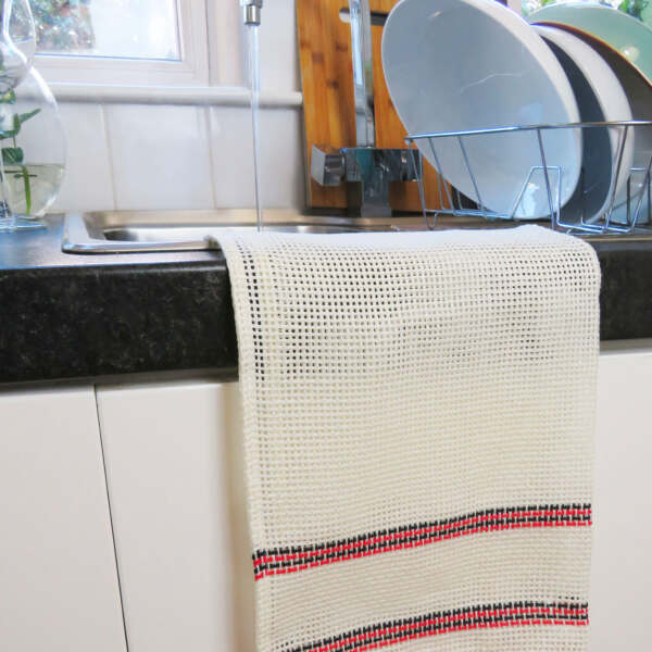 Linen Dish Cloth  Bradshaws and Kitchen Detail