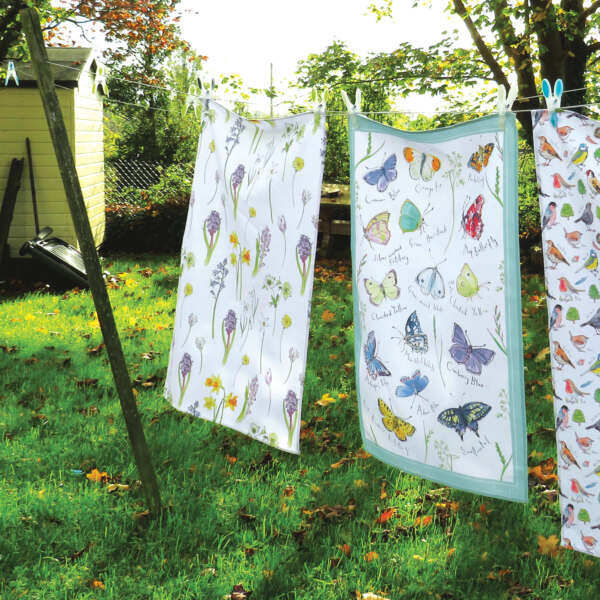 Meadow Butterflies Tea Towel - Alternate