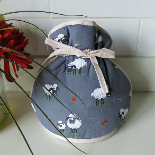 Fluffy Flock Muff Cosy